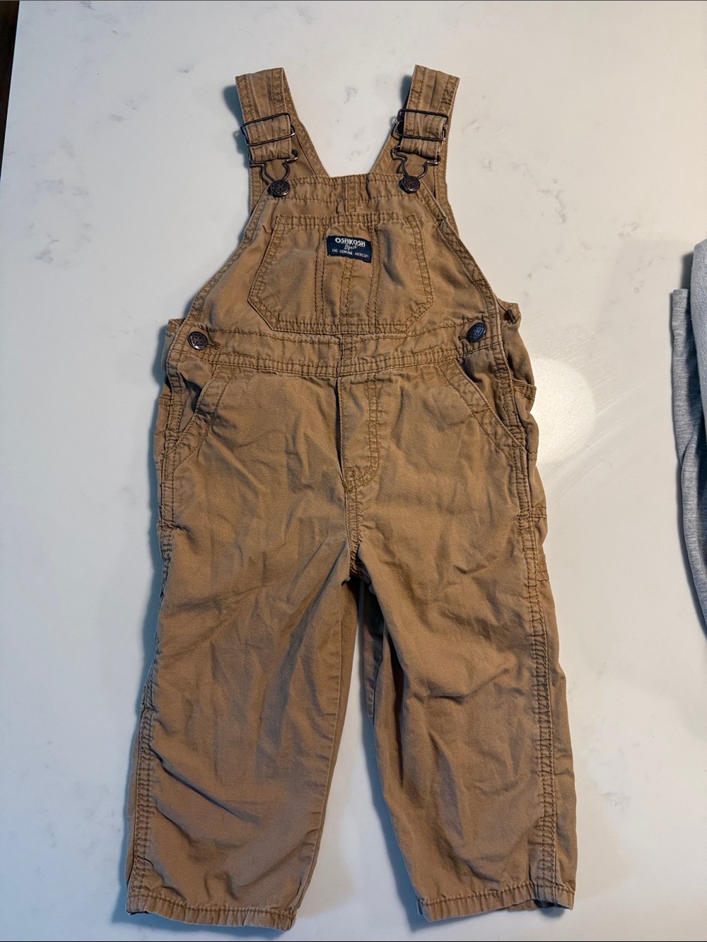 OshKosh B'gosh Classic Tan Kids' Overalls